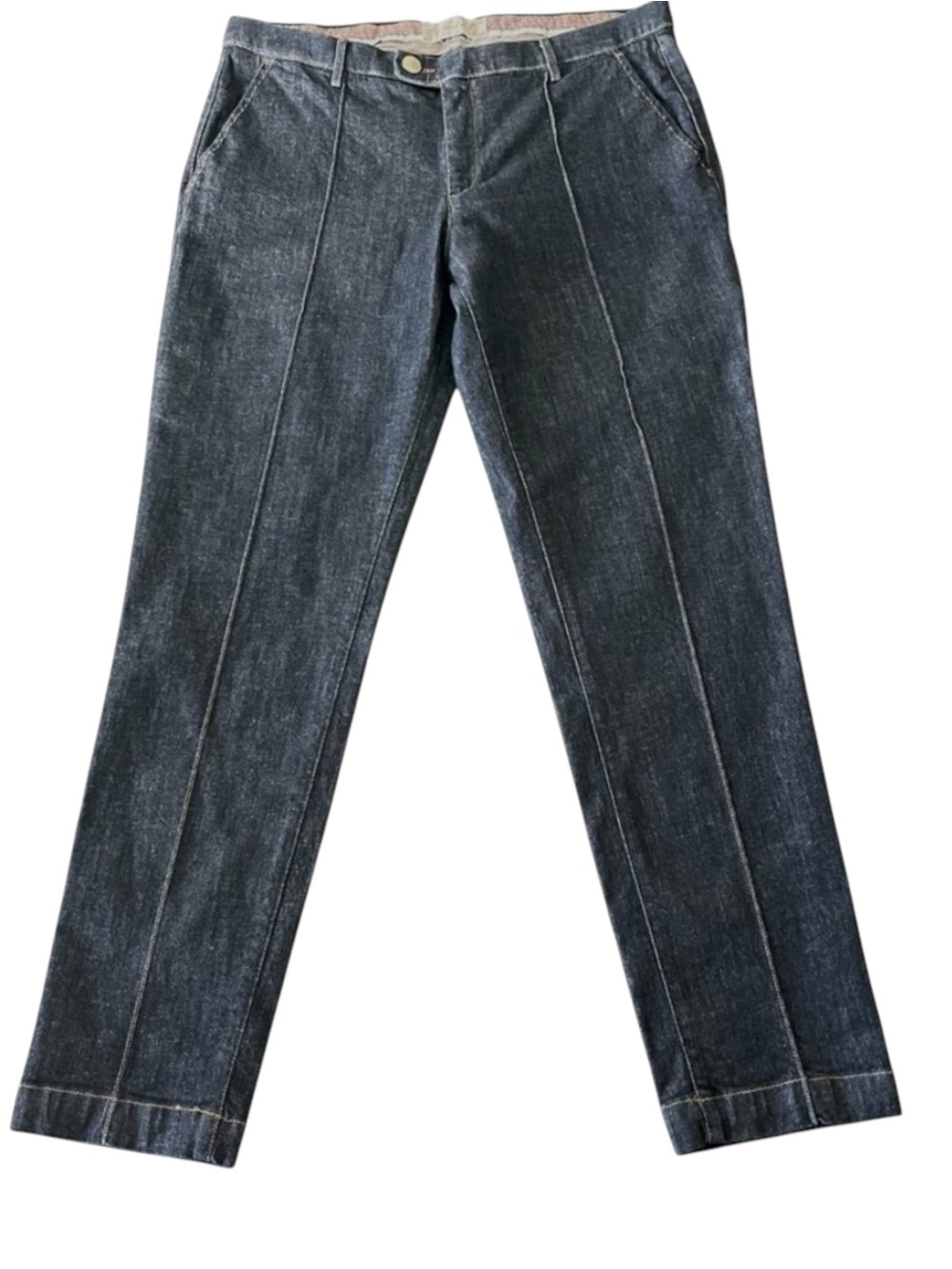 TRU TRUSSARDI Smoke Dark Indigo Ankle Denim Jeans (US 30)